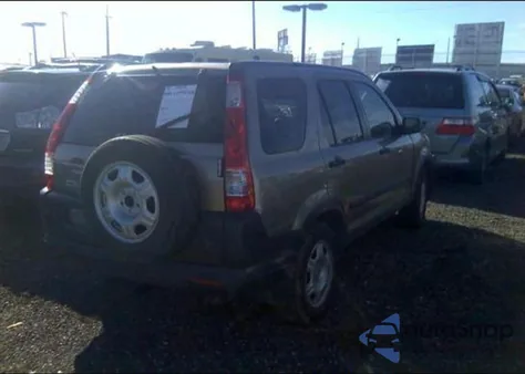 2005 Honda Cr-V Lx из США, поврежденный, VIN JHLRD685X5C014186